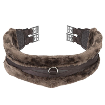 Anatomische Sattelgurt SupaFleece Braun