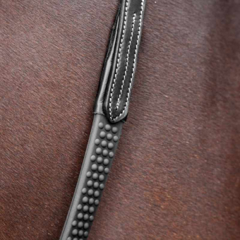 Zügel LUSSO Opus Soft Grip Schwarz