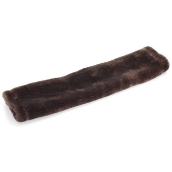 Sattelgurtüberzug SupaFleece Ärmel Braun