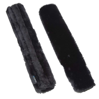 Zügelüberzug Supafleece Schwarz