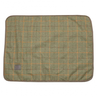 Hundedecke Tweed Grün