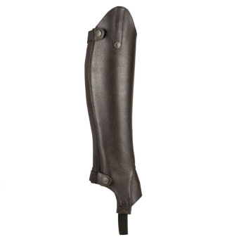 Short Chaps Leather Braun