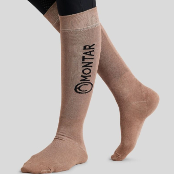 Reitsocken Bamboo Dusty Rose