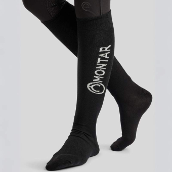 Reitsocken Bamboo Schwarz