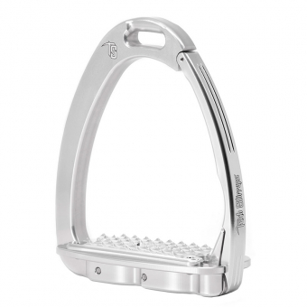 Steigbügel Venice Dressur Abwärts Silber/Silber