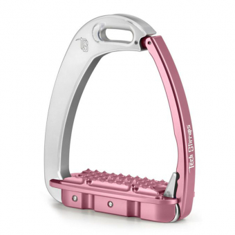 Steigbügel Venice Young EVO Silber/Rosa