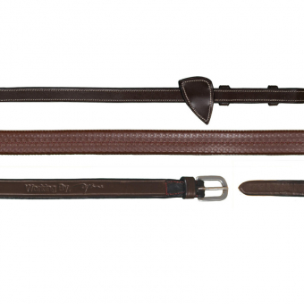 Gummizügel 5/8 WC Braun