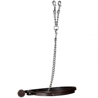 Kettenführstrick Leder WC Braun