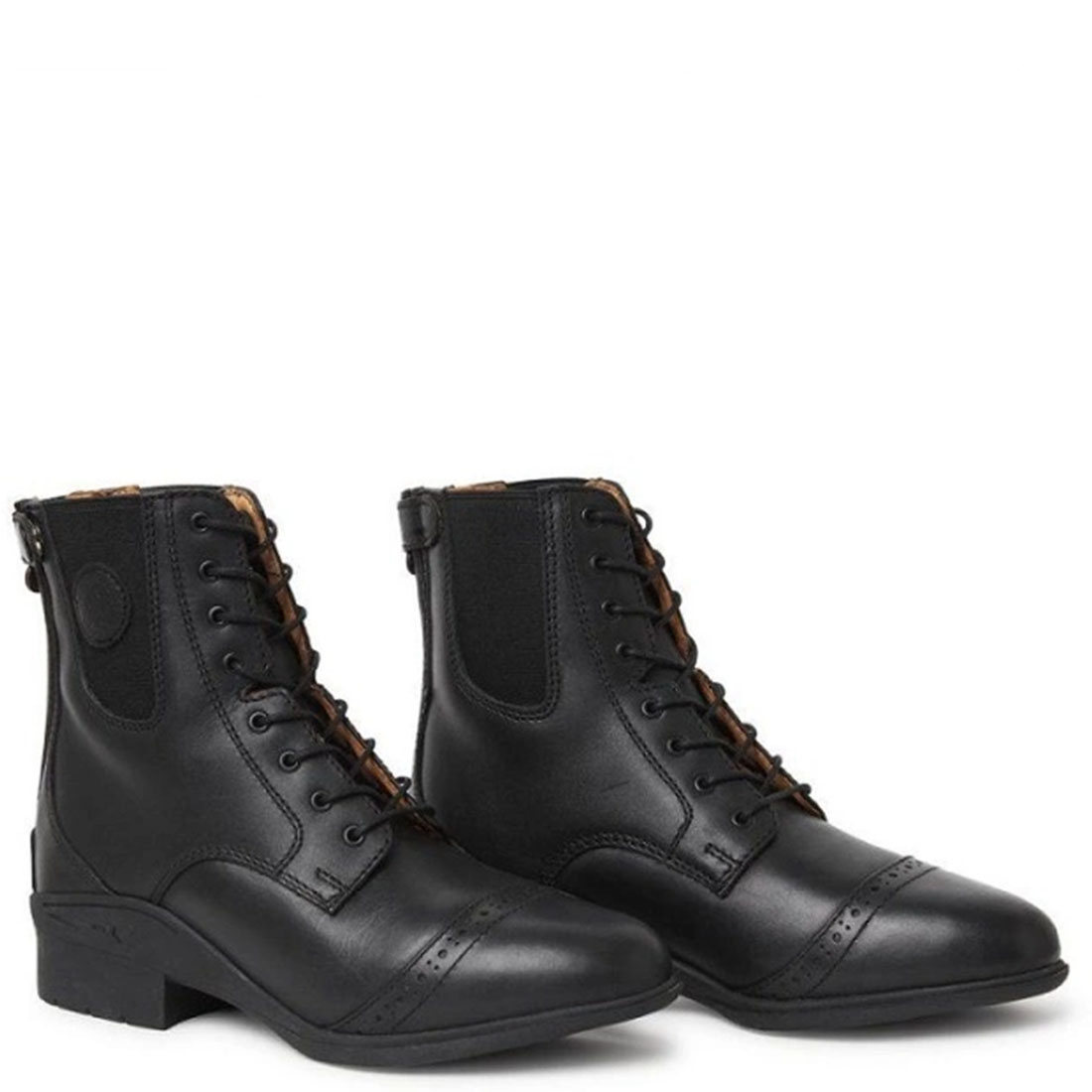 Aurora Front Zip Paddock Schwarz