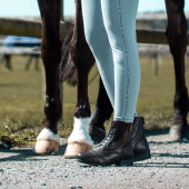 Reitstiefeletten Veganza Side Zip Paddock Braun Reitstiefeletten Veganza Side Zip Paddock Braun