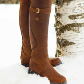 Winterreitstiefel Snowy River Braun