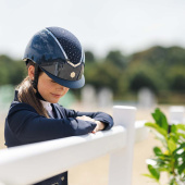 Reithelm Kylo Gloss Crystal Marineblau/Silber Reithelm Kylo Gloss Crystal Marineblau/Silber