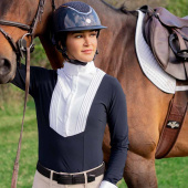 Reithelm MIPS Kylo Gloss Wide Peak Crystal Marineblau/Silber Reithelm MIPS Kylo Gloss Wide Peak Crystal Marineblau/Silber