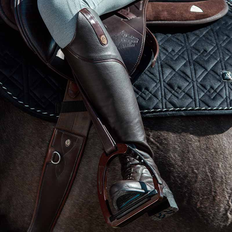 Reitstiefel Veganza Braun