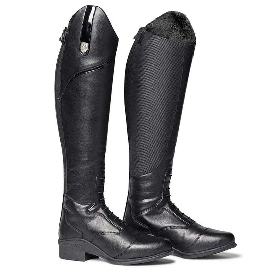 Winterreitstiefel Veganza Winter Schwarz