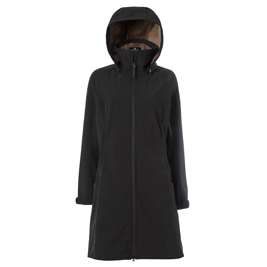 Reitmantel Stella Softshell Parka Schwarz