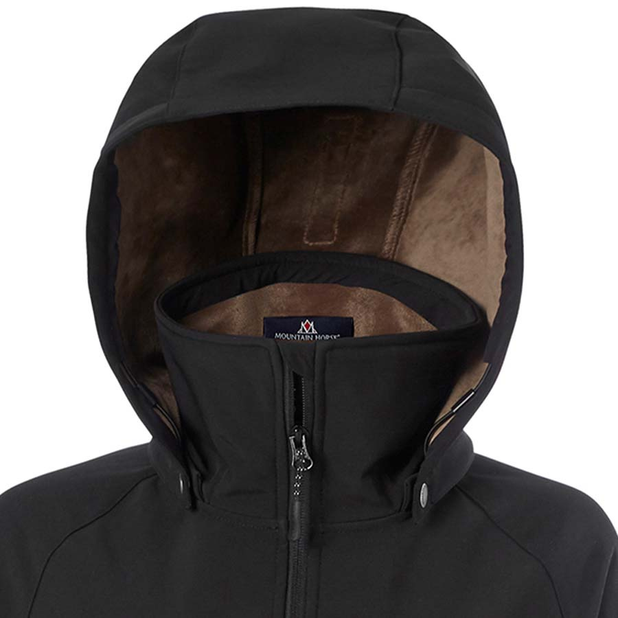 Reitmantel Stella Softshell Parka Schwarz