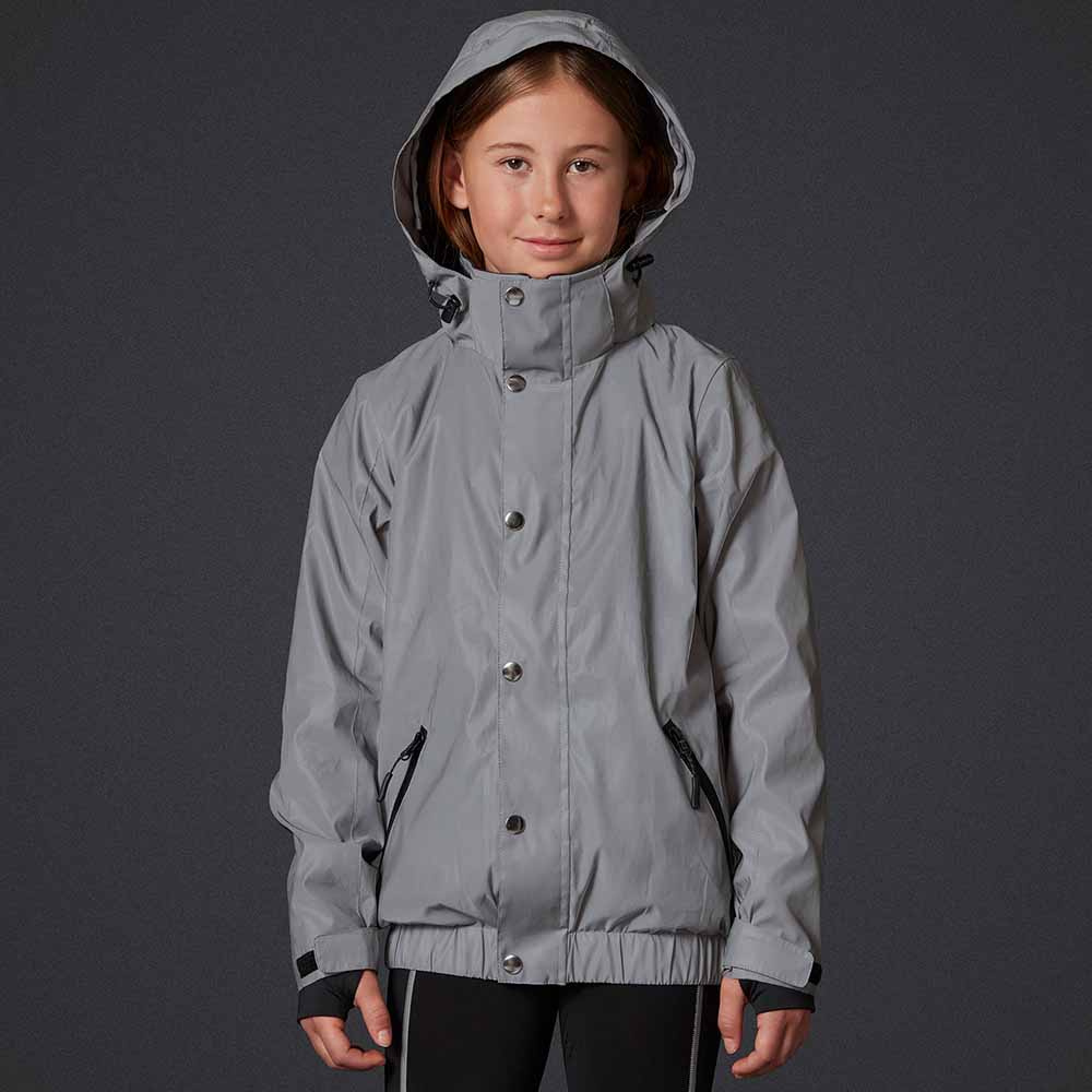 Reitjacke Flash Jr Silber