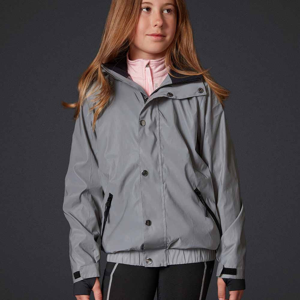 Reitjacke Flash Jr Silber