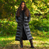 Langer Reitmantel Irma Schwarz Langer Reitmantel Irma Schwarz