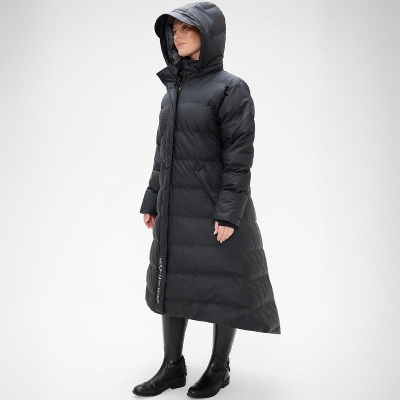 Reitmantel Blizz Padded Raincoat Schwarz