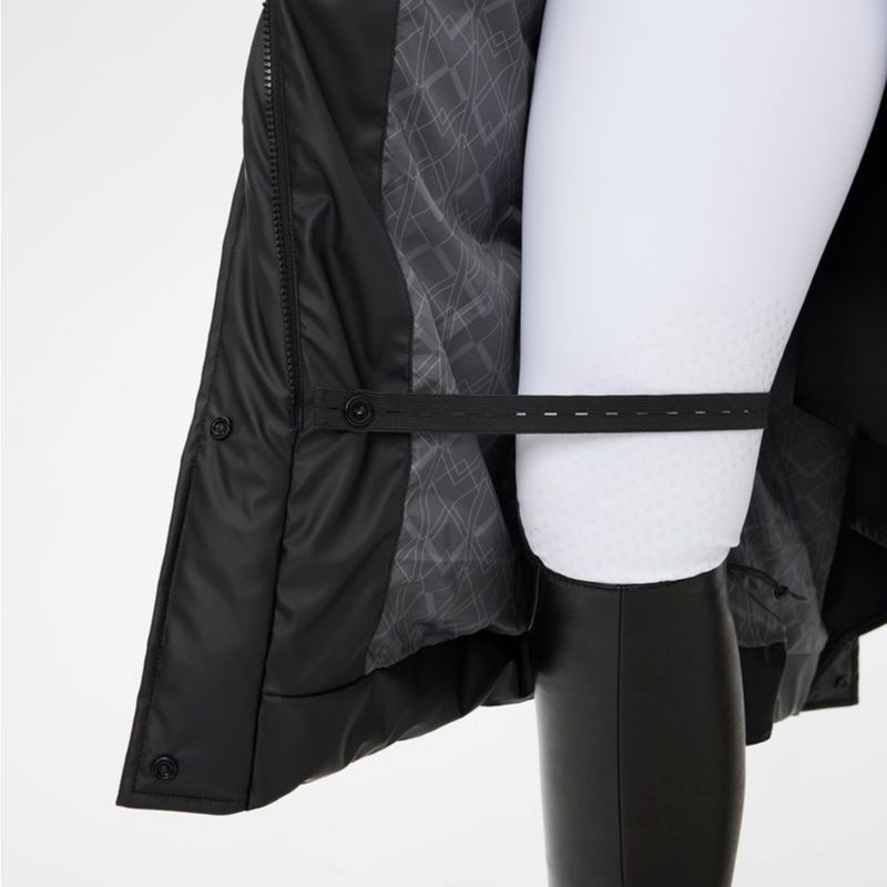 Reitmantel Blizz Padded Raincoat Schwarz