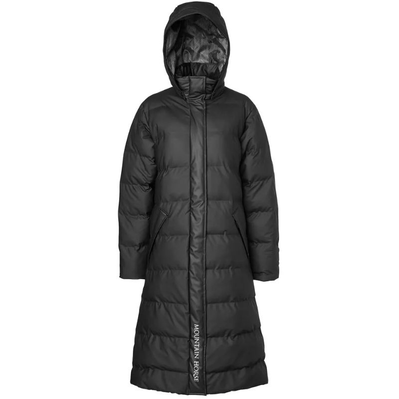 Reitmantel Blizz Padded Raincoat Schwarz