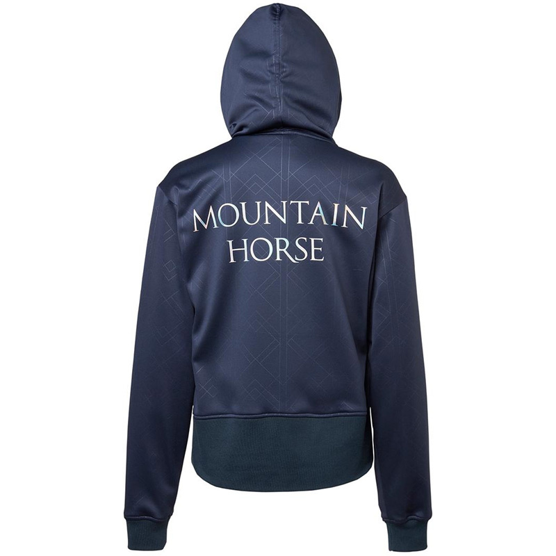 Hoodie Starla Zip Marineblau