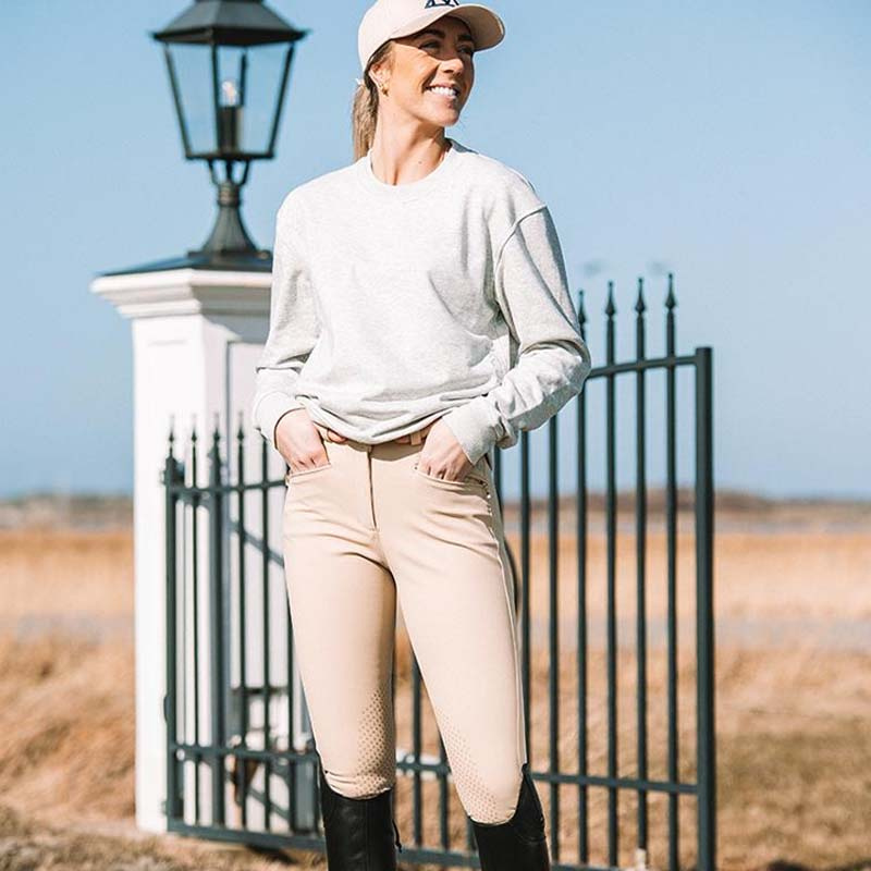 Reithosen Diana Knee Grip Beige