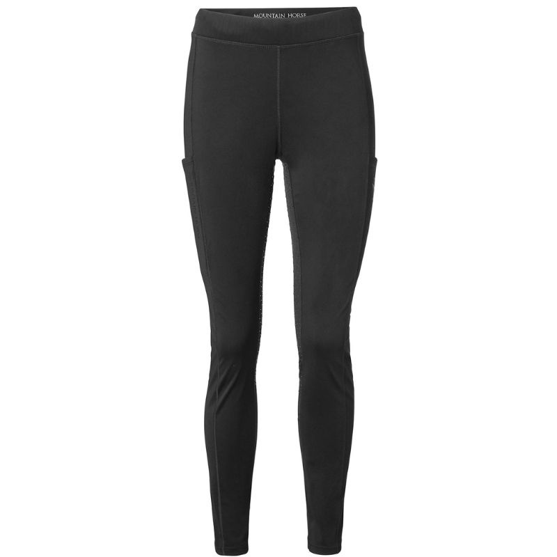 Reitleggings Bianca Weather Proof Schwarz