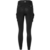 Reithosen Estelle Cargo Full Grip Schwarz Reithosen Estelle Cargo Full Grip Schwarz