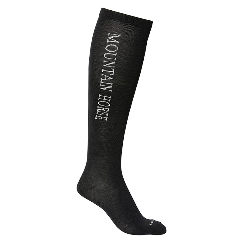 Reitsocken Team Tech Light Schwarz