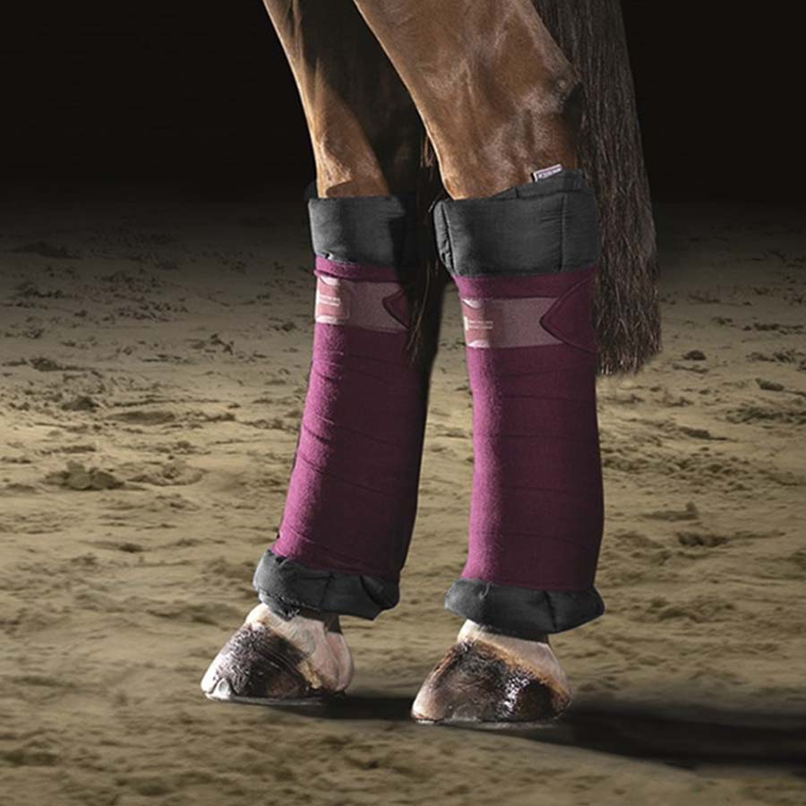 Gepolsterte Bandageneinlagen 4er-Pack Schwarz