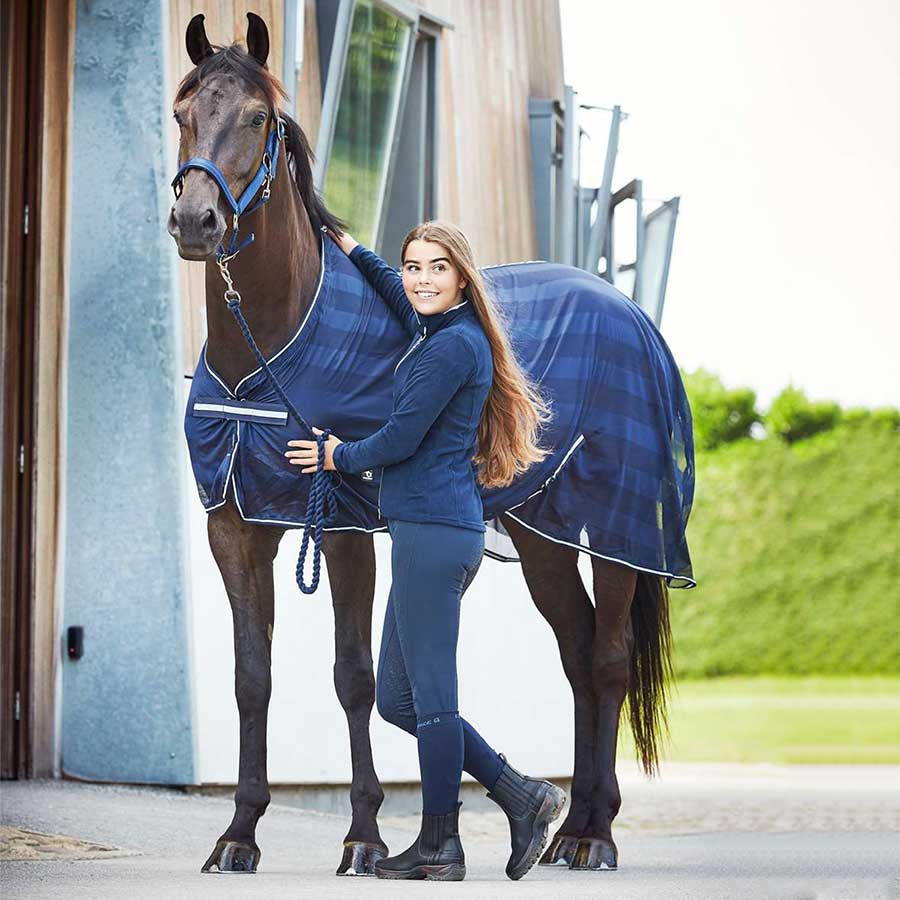 Fleecejacke Alevo Marineblau