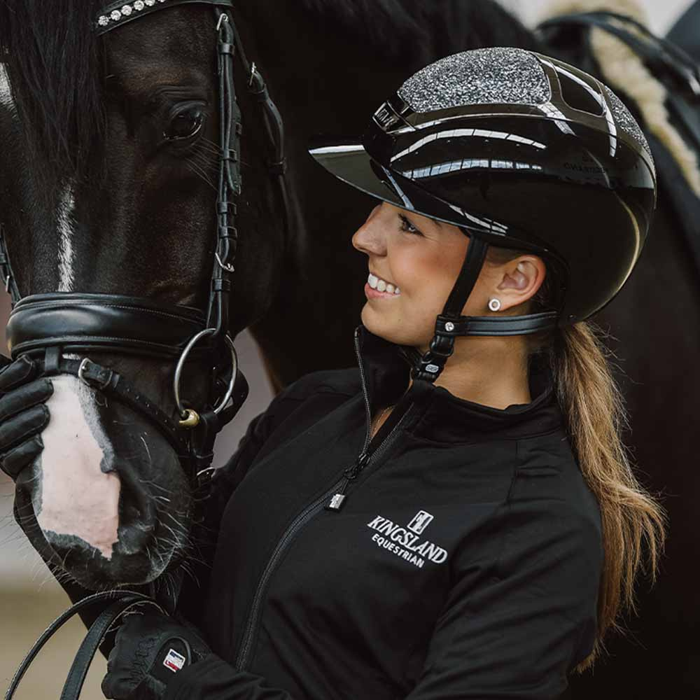 Fleecejacke Classic Technical Schwarz