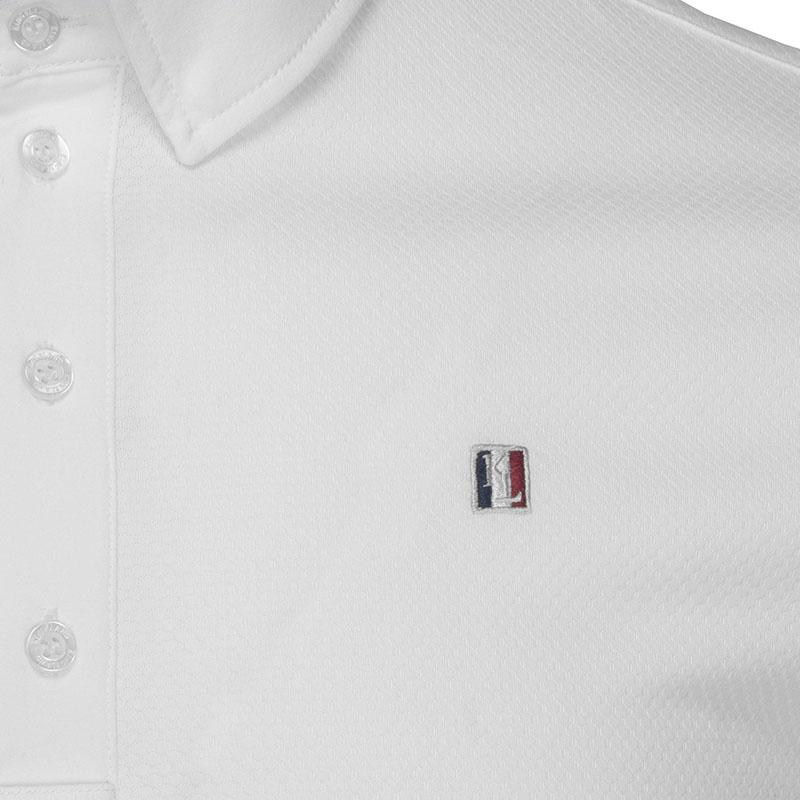 Wettkampf-Top Herren Classic Short Sleeve Weiß