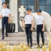 Wettkampf-Top Kind/Junior Classic Short Sleeve Girls Weiß Wettkampf-Top Kind/Junior Classic Short Sleeve Girls Weiß