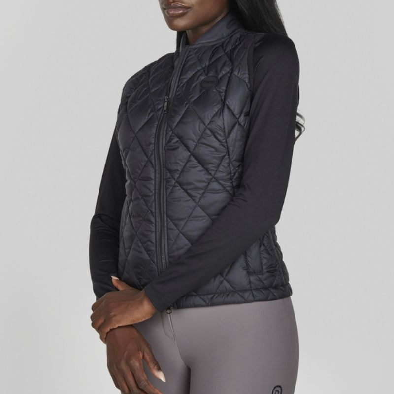 Weste Quilted Selection Schwarz