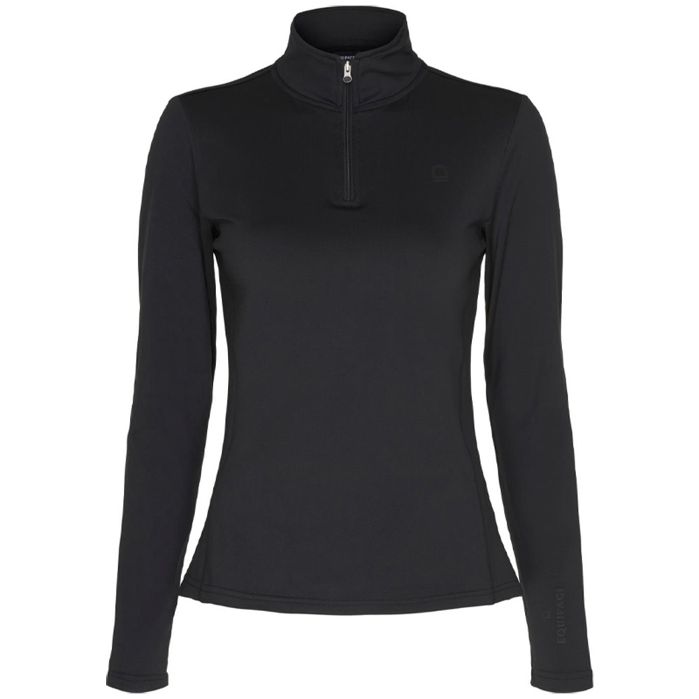 Funktionsshirt Kolyma 1/4 Zip Schwarz