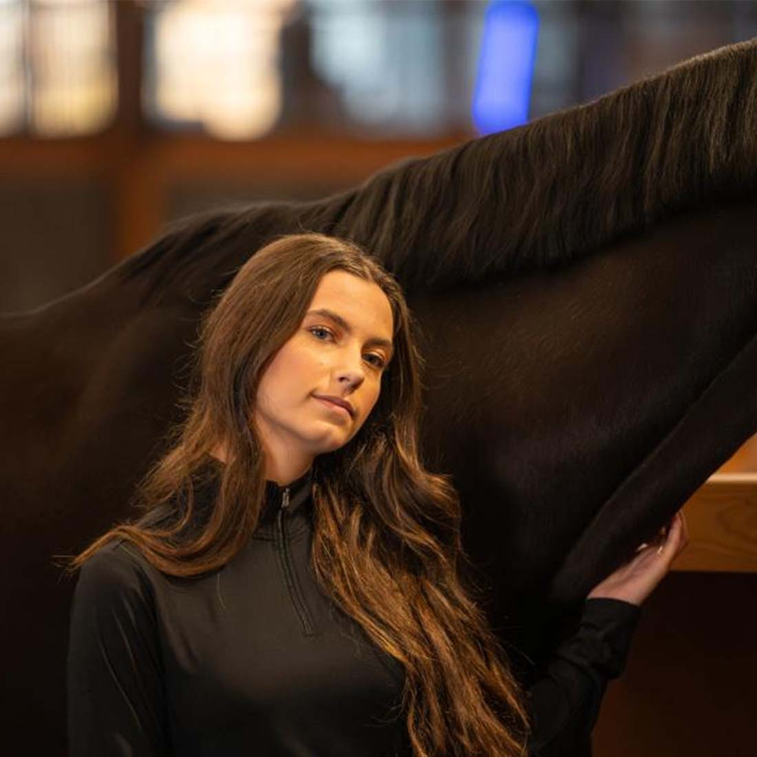 Funktionsshirt Kolyma 1/4 Zip Schwarz