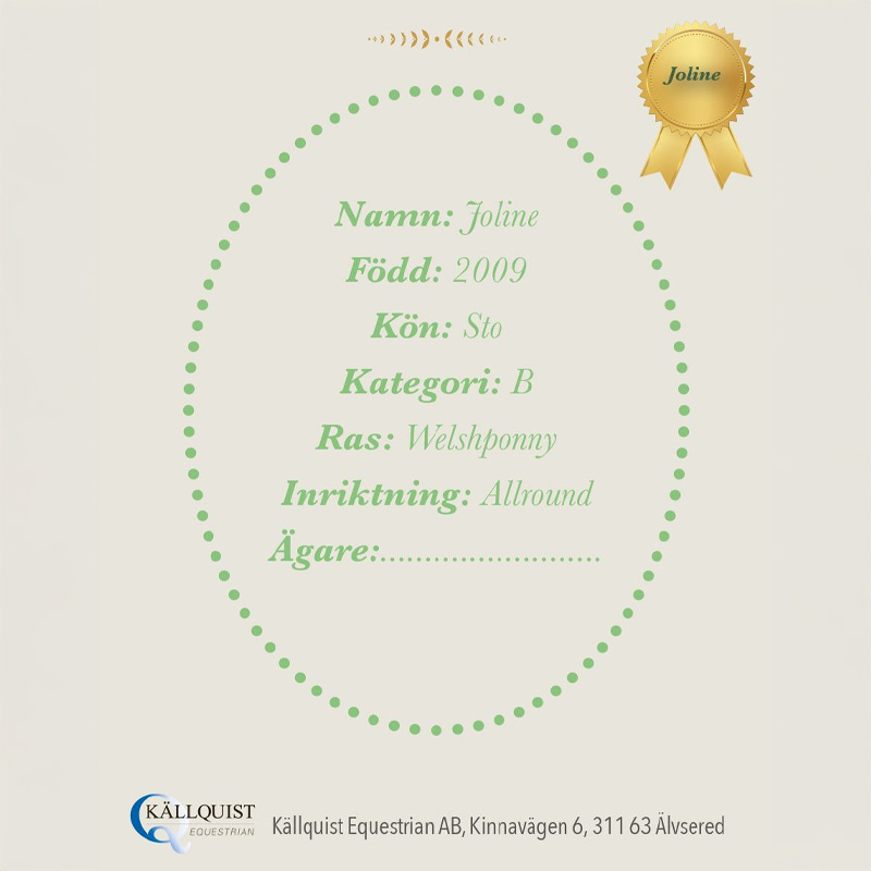 Steckenpferde Joline