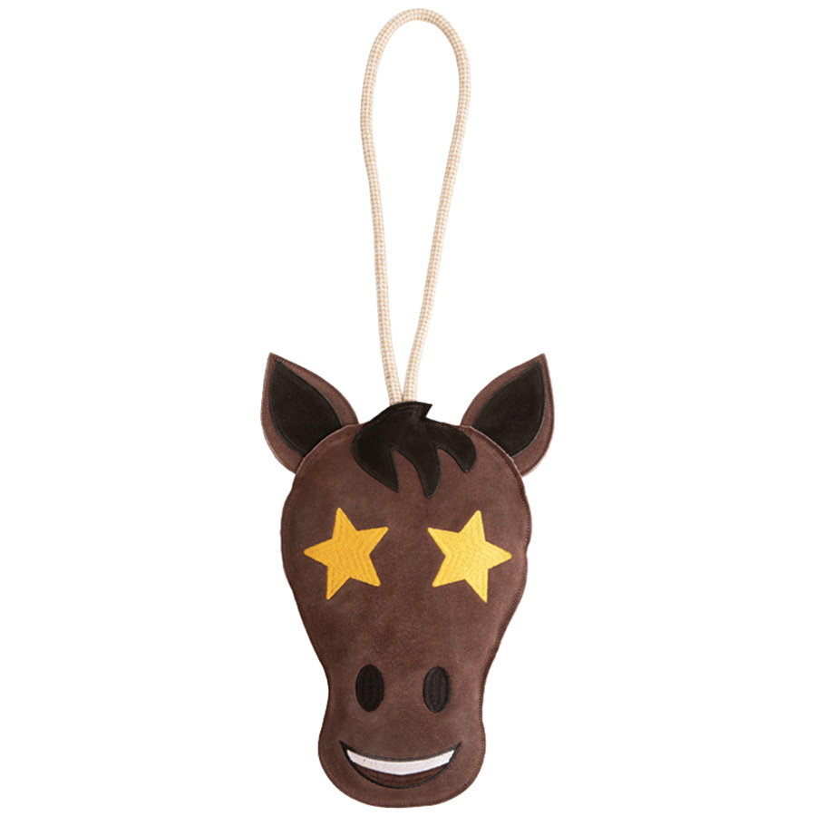 Pferdespielzeug Equimojis The Superstar Dunkelbraun