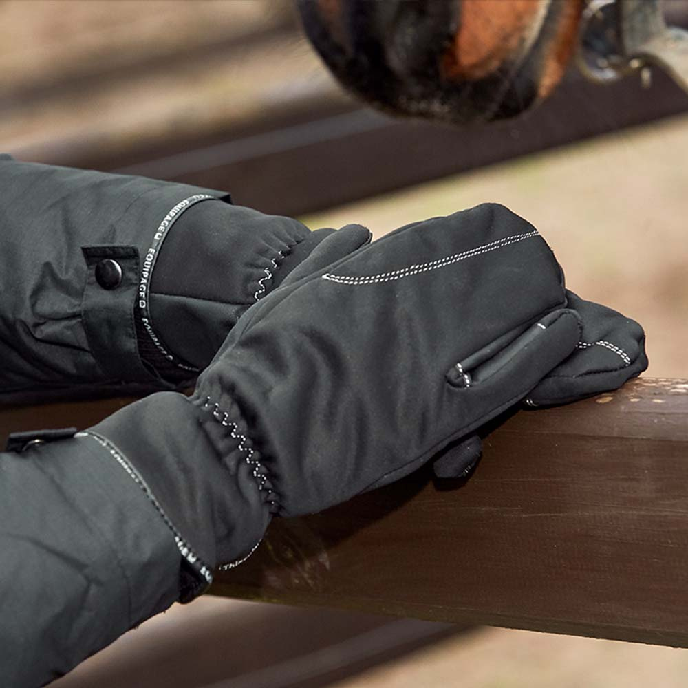 Winterhandschuhe 3-Finger Colt Schwarz