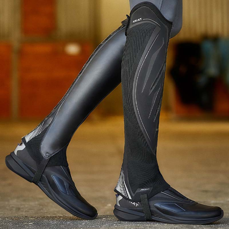 Kurze Chaps Ascent Schwarz