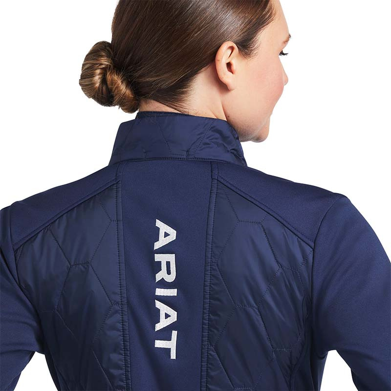 Reitjacke Fusion Isoliert Team Marineblau