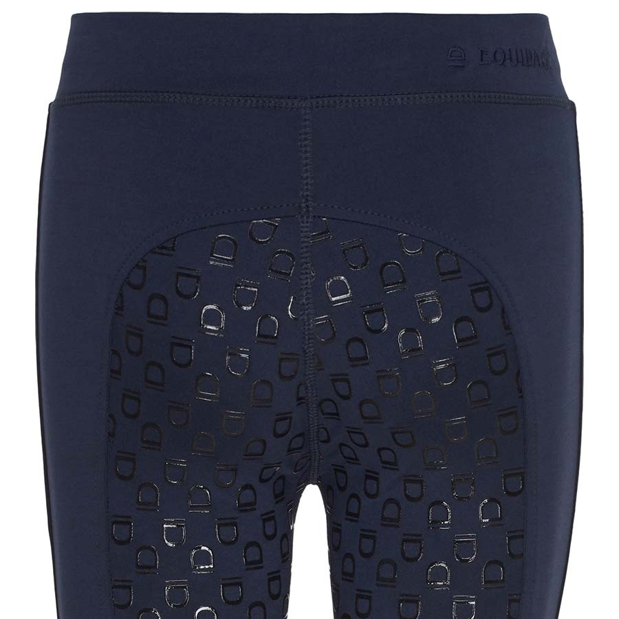 Reitleggins Dai Jr Vollbesatz Marineblau