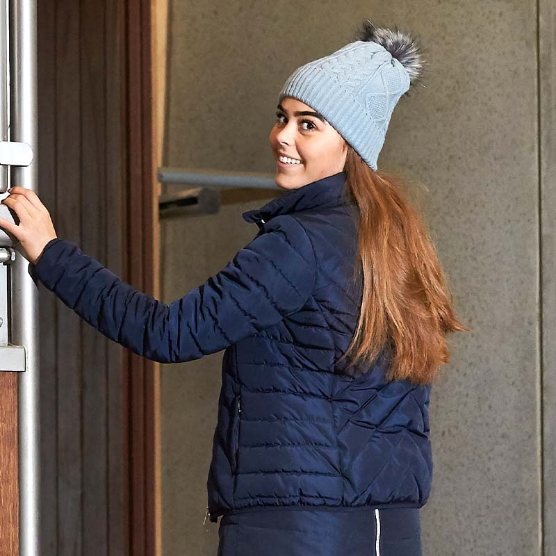 Mütze Gina Taubenblau