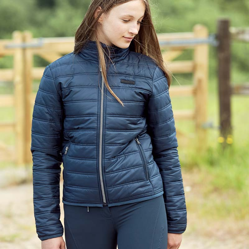Reitjacke Harris Marineblau