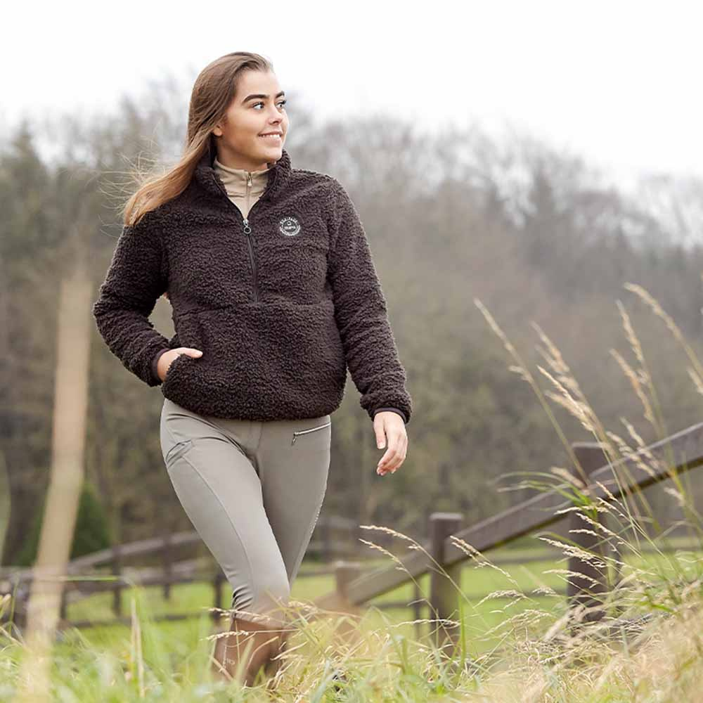 Reithose Andalouse Vollbesatz Beige