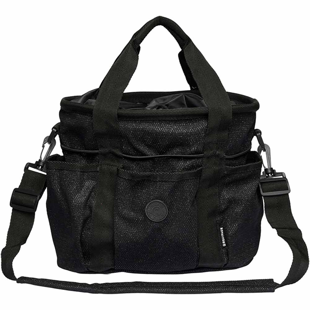 Putztasche Glitzer Schwarz